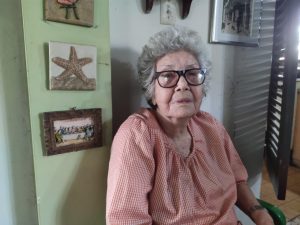 «Quiero justicia», Adelina Quintana, 86 años, madre de Vicky del Río.
