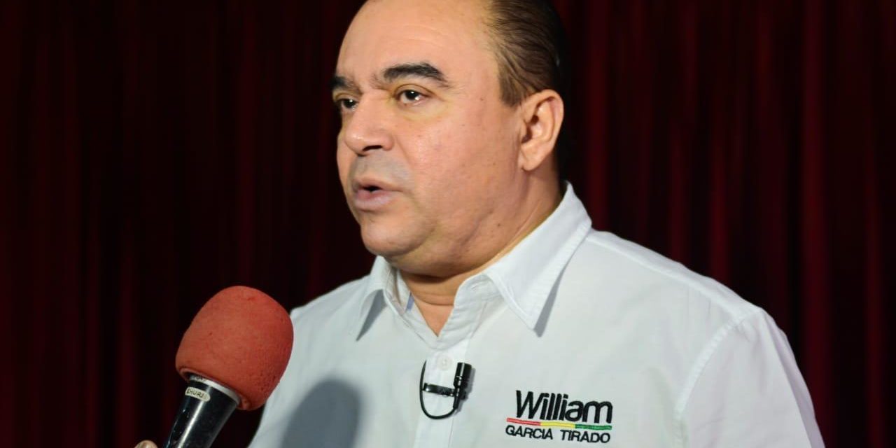 William García Tirado, uno de los firmes a disputar la alcaldía de Cartagena. Alex Char y Dumek Turbay se desprendieron