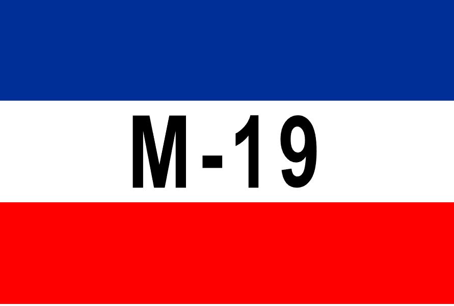 El M-19 surgió del fraude electoral al general Rojas Pinilla.