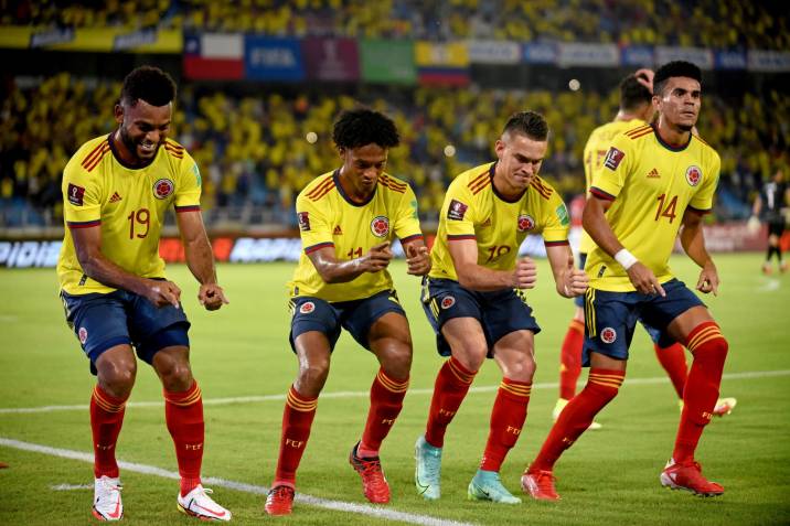 Selección Colombia, así te queremos ver celebrando los goles en Puerto Ordaz ante Venezuela. Cuadrado no podrá estar en ese decisivo partido.