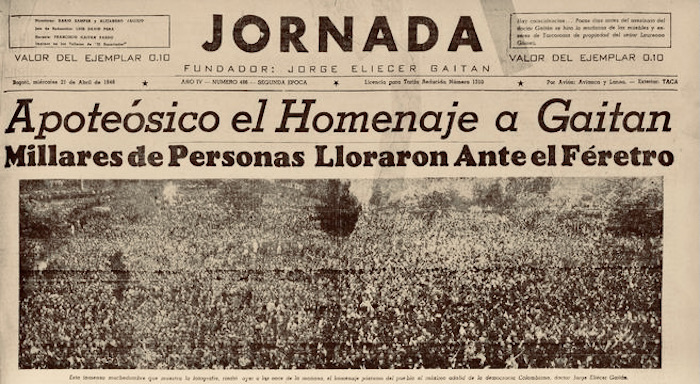 Jornada fue un ejemplo de autogestión de masas. Sus suscriptores permitieron comprar las mejores rotativas de Bogotá. La gente lo compraba ávidamente. /Cortesía.