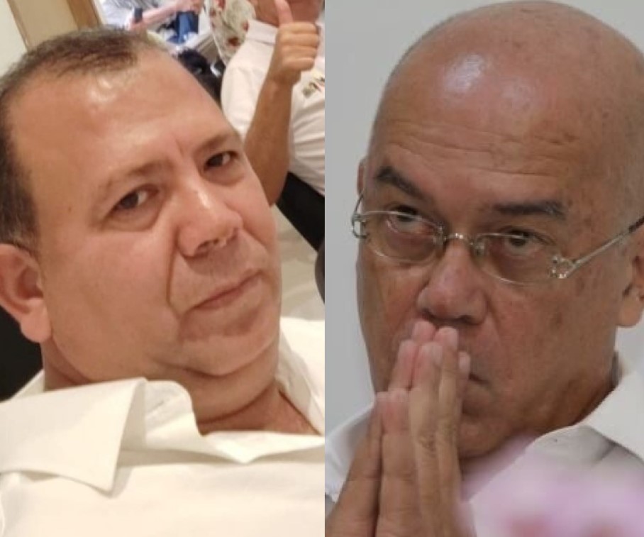  ¿Viana, infiltrado de la derecha? Luis Enrique Flórez Agamez (izquierda) y Germán Viana Guerrero disputan la candidatura a la gobernación del Pacto Histórico. En los próximos días se definirá la escogencia.