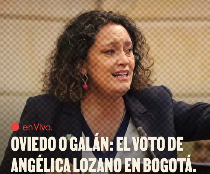 Angélica Lozano, el arte del engaño. Cortesía La Silla Vacía.
