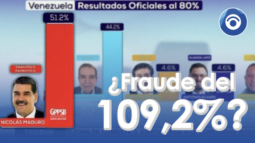 Venezuela ¿Fraude electoral del 109,2%?