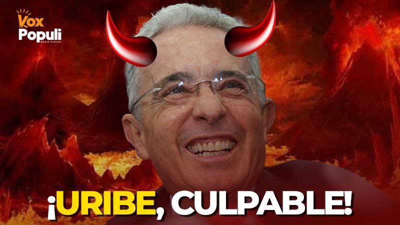 ¡Uribe, condenado! La juez no se arrodilló
