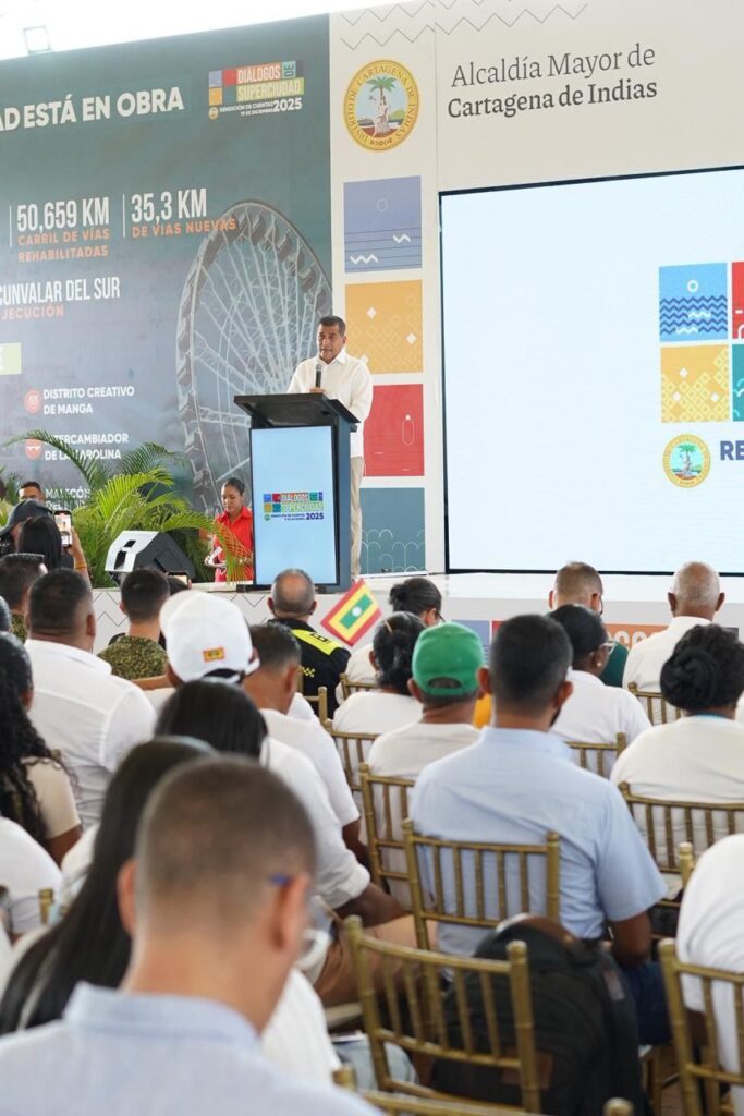 Aspecto de la rendición de cuentas 2025 diálogo de Superciudad. Cortesía