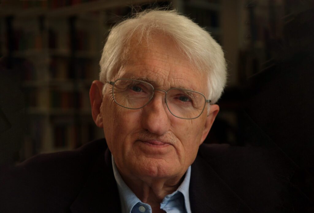 Jürguen Habermas nació en 1929, en una Alemania que pronto sería devorada por el nazismo. El 14 de marzo fue su muerte